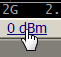Power level and CW frequency setting
