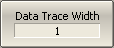 Data trace width