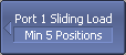 Port 1 sliding load
