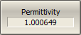Permittivity 1.00649