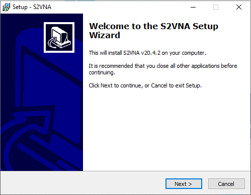 Software setup