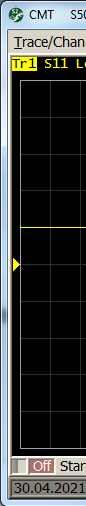 Vertical Graticule Label OFF