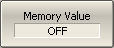 Memory Value OFF