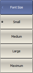All Font Size
